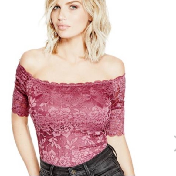 Guess Tops - Guess Lace Bodysuit
